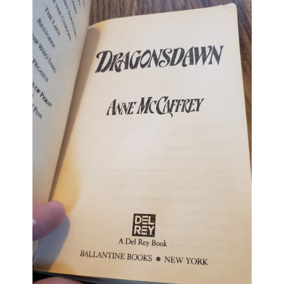 Dragonsdawn - Paperback By Mccaffrey, Anne - Picture 4 of 5